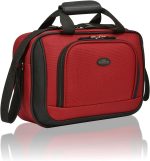 U.S. Traveler Rio Rugged Fabric Expandable Carry-on Luggage Set, Purple, 2 Wheel - Image 4